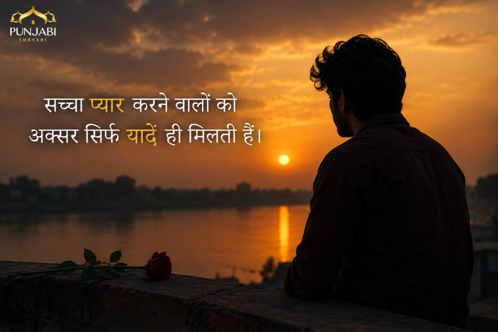 Punjabi Shayari Sad Love