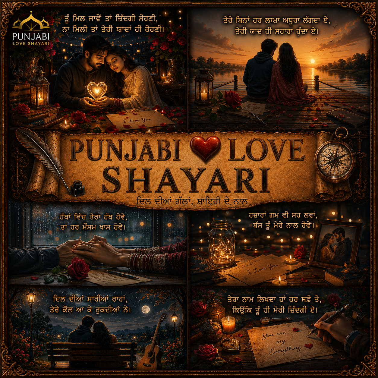 punjabi love shayari