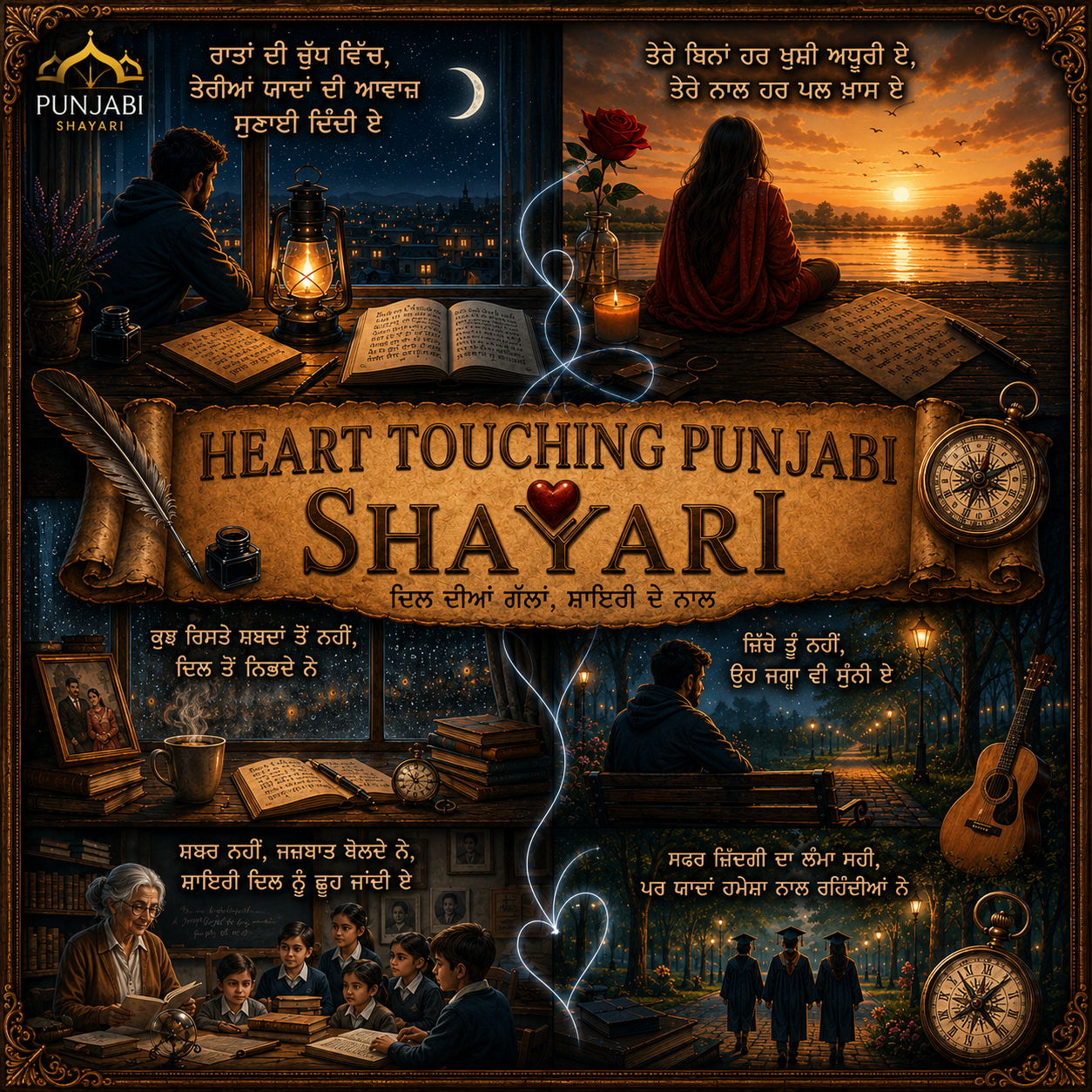 Heart touching punjabi shayari